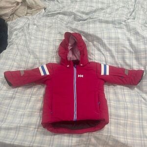 Helly Hansen Kids Pink Snow Ski Outdoors Puffer Jacket